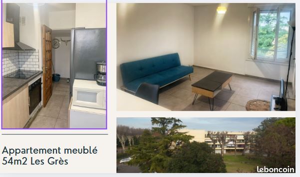 Appartement 3 pièces 54 m² · à Lapalud · 54 m² · 615 €