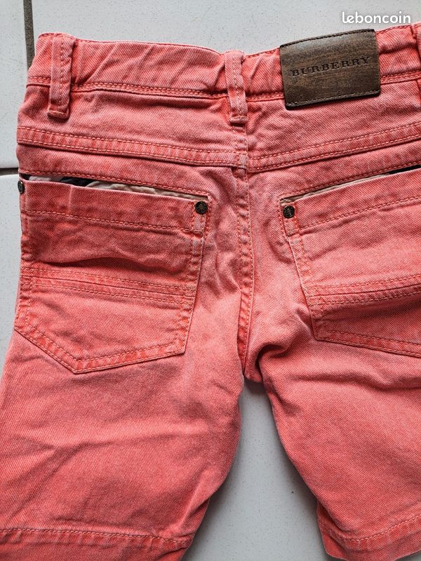 Bermuda BURBERRY corail 6A (image 5)