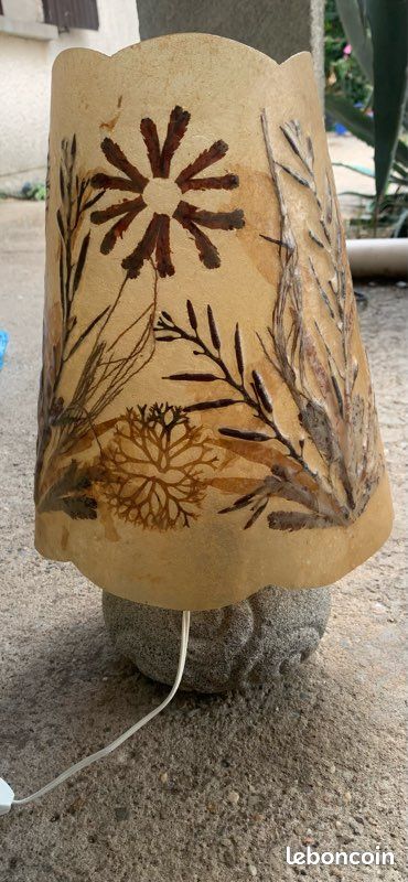 Lampe création. Ploum avec Triskel (image 2)