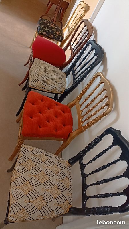 Chaises Vintage d'opéra (image 2)