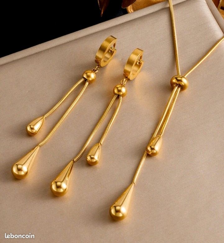 Bijoux femme neuf en acier inoxydable (image 3)