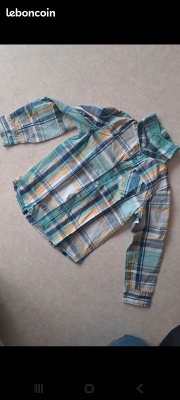 Chemise garçon 6 ans (image 1)