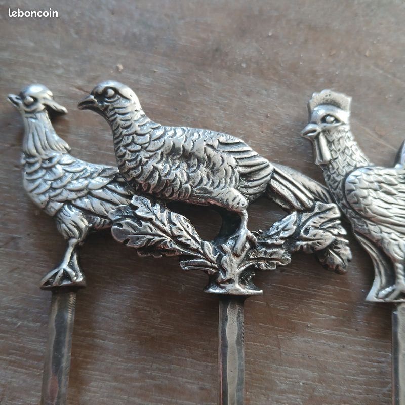 Lot De 2 Conchos (boucles) Western 'Pico' Fendus En Argent Massif - Taille 1,75 Pouce - Gravés à La Main - Occasion Pour équitation Ou Décoration