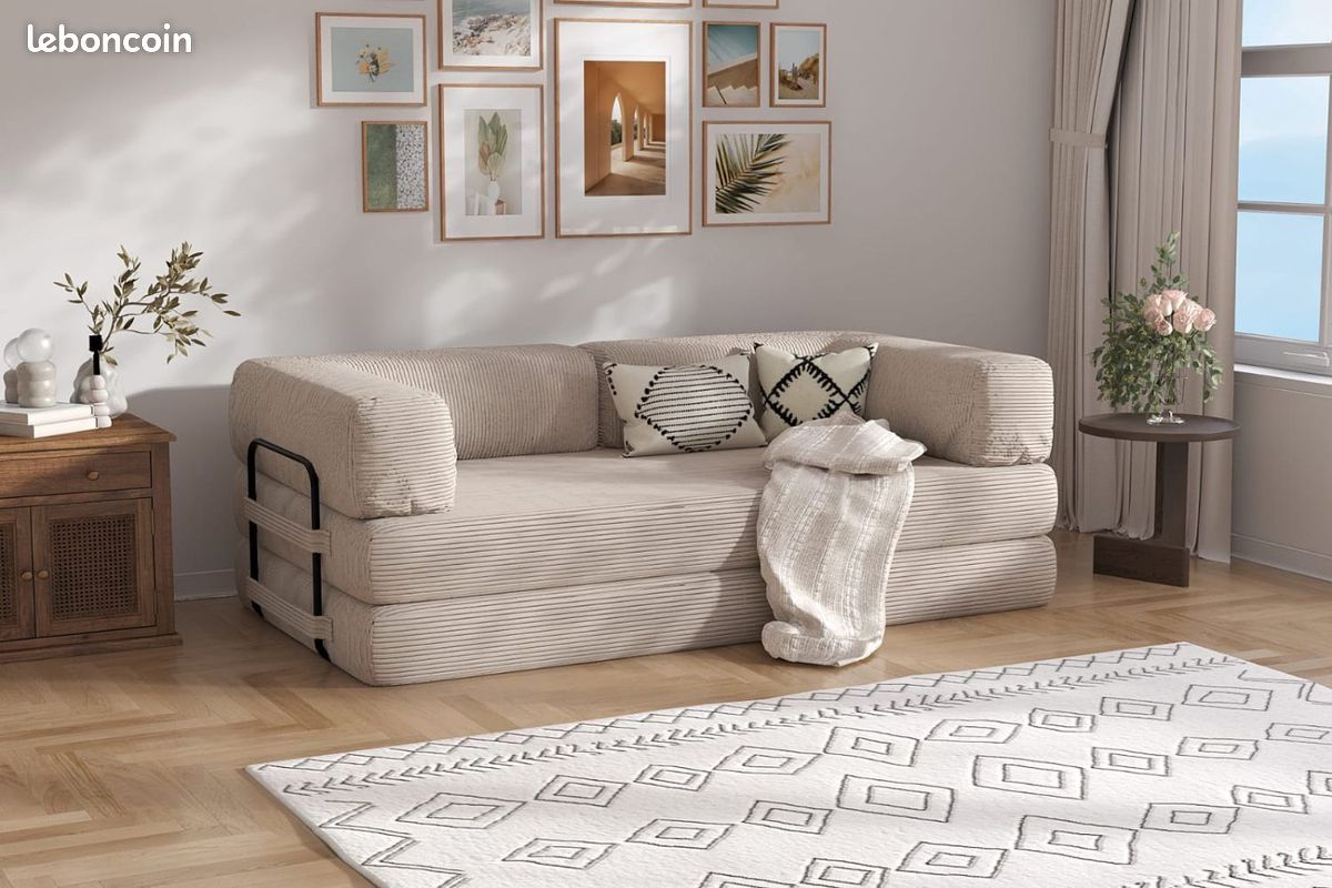 Destockage Canapé convertible. Livraison gratuite. Paiement 4x (image 1)