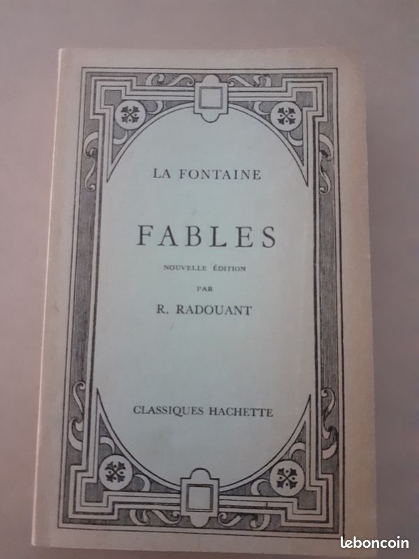 Fables de la fontaine - René Radouant