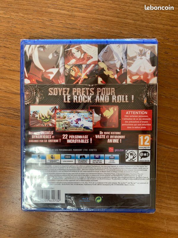 Jeu Guilty Gear Xrd - PS4, Neuf Sous Blister, édition Standard