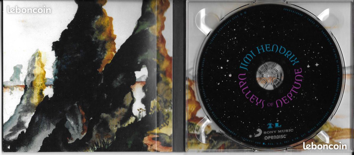 CD Jimi Hendrix avec petit livret - Valleys of Neptune - 2010 Sony Music (image 1)