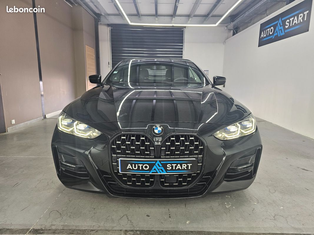 BMW 420i cabriolet M Sport / feux laser / ecrans full curvate display / siege chauffant / chauffage de nuque / régulateur auto adaptatif / feux auto / essuie-glace auto / volant chauffant / hayon ... (image 5)