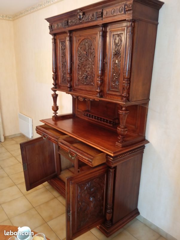 Magnifique buffet Henri 2 - Parfait état (image 5)