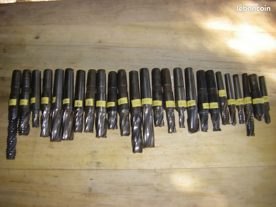 Fraise queue cone morse 2 tailles (image 1)