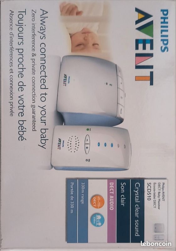 Babyphone philips scd510 Équipement bébé