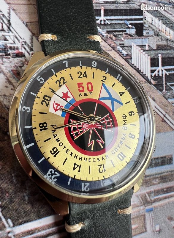 Raketa Montre Cadran 24 Heures Raketa 24h France