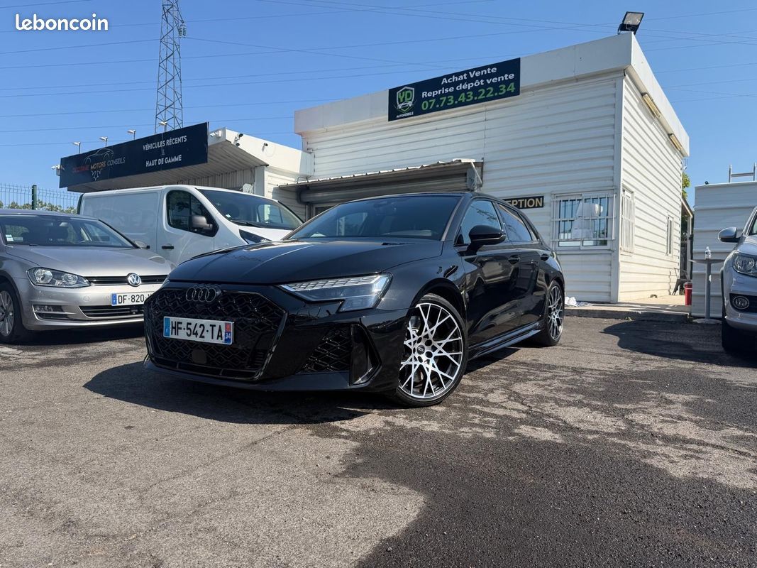 Audi RS3 SPORTBACK 2.5 TFSI 400CV quattro S-tronic 7 CARTE GRISE FRANCAISE (8900 KMS) (image 1)