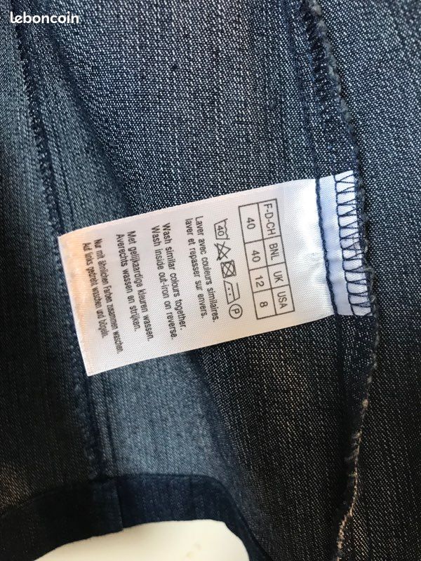 Veste en jean femme Taille 40 (image 6)