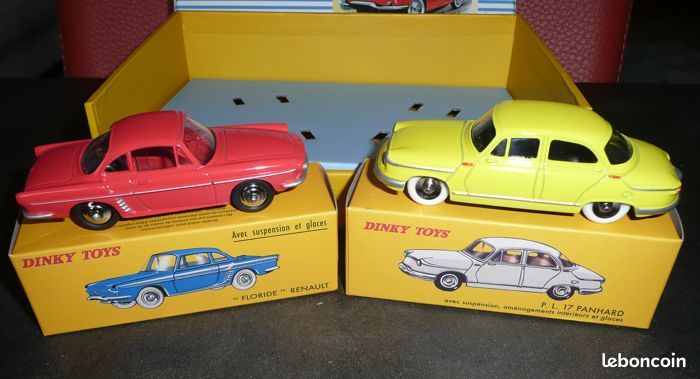 LOT DINKY TOYS 547 PANHARD + 543 FLORIDE + 559 FORD TAUNUS