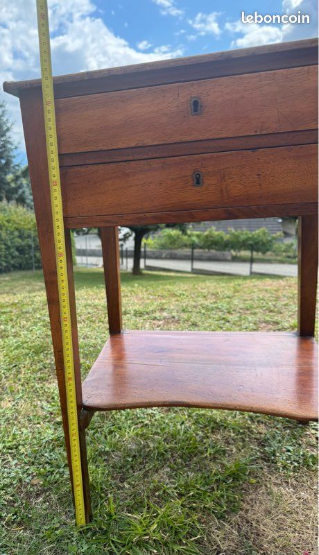 Table console en noyer (image 6)