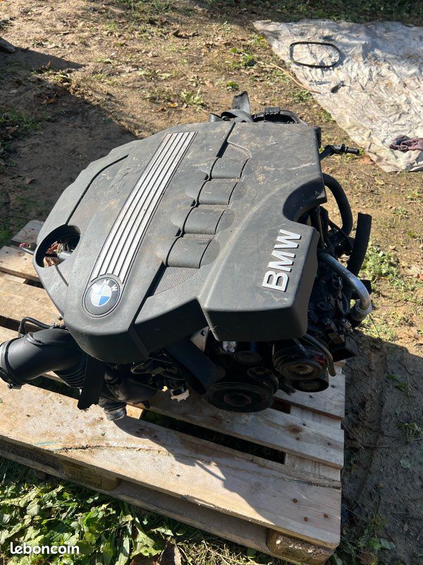Moteur BMW série 1, e87, 123D, 204 chs de Janvier 2009: 162 000 kms ...