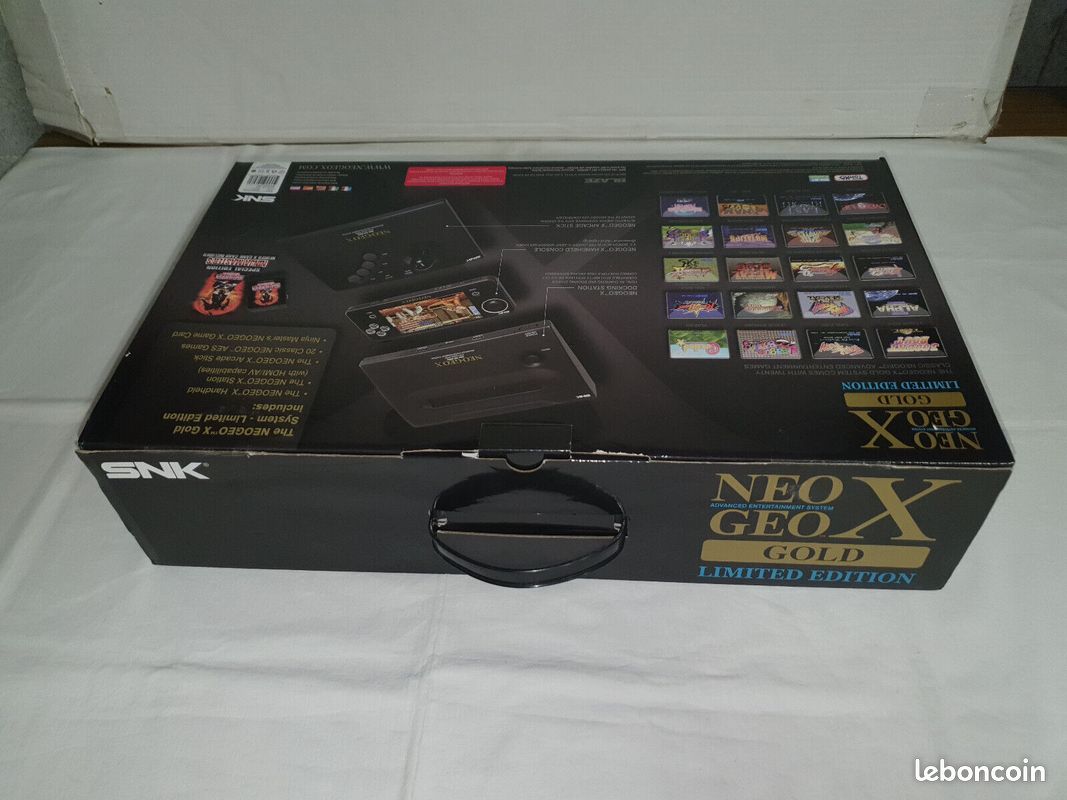 Console neo geo X gold neuve en boite scellée (image 8)