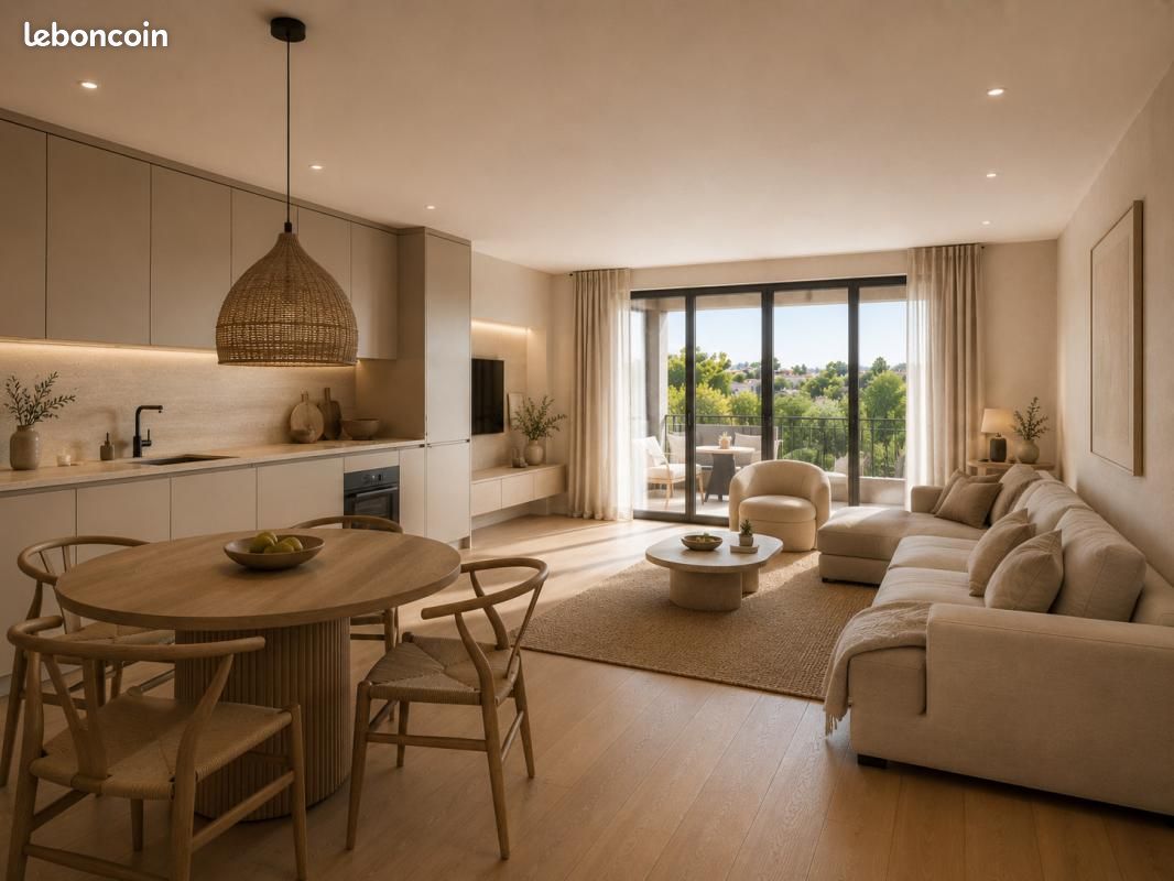 Appartement 3 pièces 61 m² · à Bordeaux · 61 m² · 376 380 €