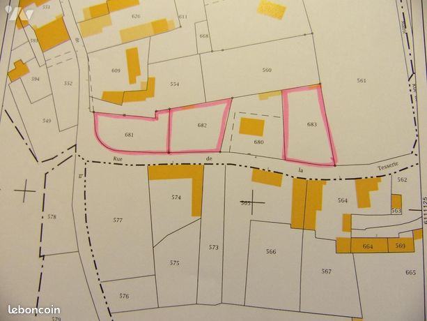 Terrain 982 m² SOMPT