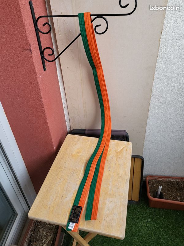Ceinture orange verte Tornado 240 cm (image 5)