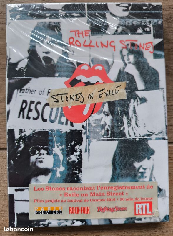 1 DVD coffret The Rolling Stones -Stones in exile Neuf sous blister (image 1)