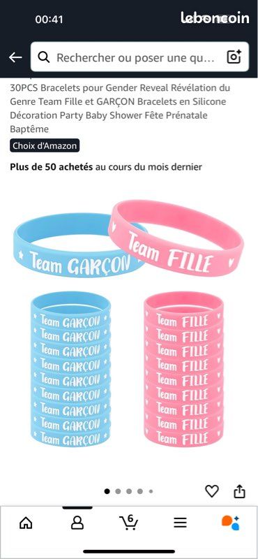 Kit Gender Reveal Baby Shower - Affiche + 84 Autocollants Équipe Fille/Garçon - Jeux Devineux Sexe Bébé