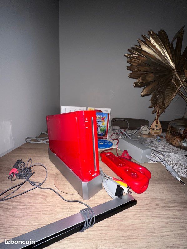 Nitendo wii rouge (image 4)