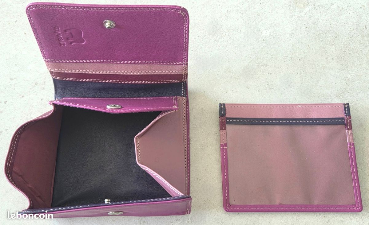 Porte monnaie / billet et porte cartes: Mywalit, NEUF (image 2)