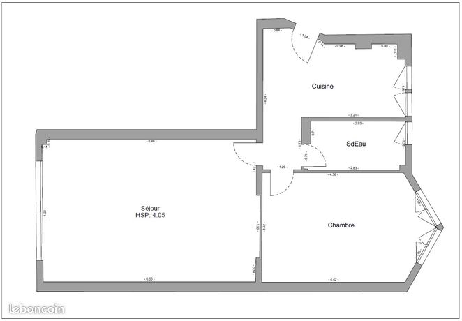 Appartement a louer montrouge - 1 pièce(s) - 69 m2 - Surfyn
