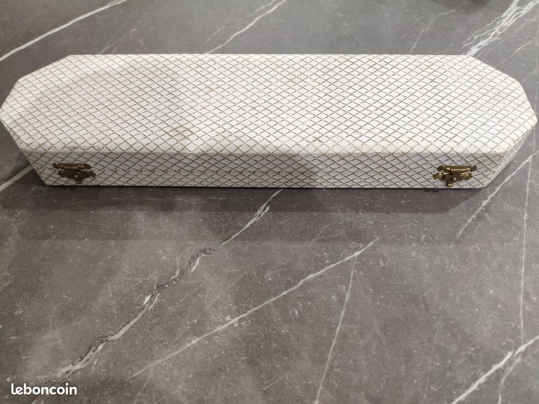 Ancienne pelle à tarte en inox 23cm avec boite 1970 vintage rétro gâteau FRANCE | Selency