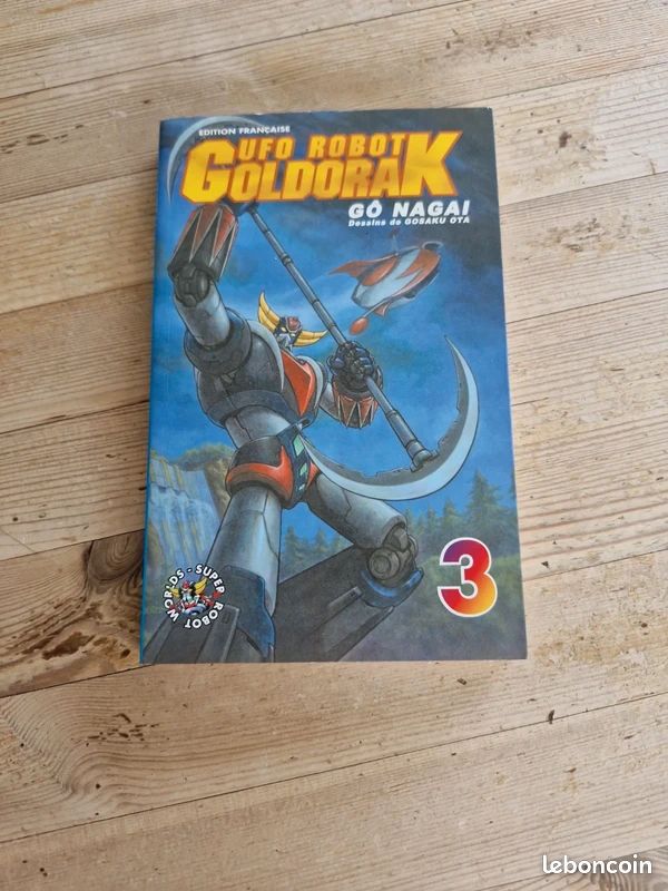 LOT DE 24 fascicules LE ROBOT UFO GOLDORAK 70cm HACHETTE EUR 140,00