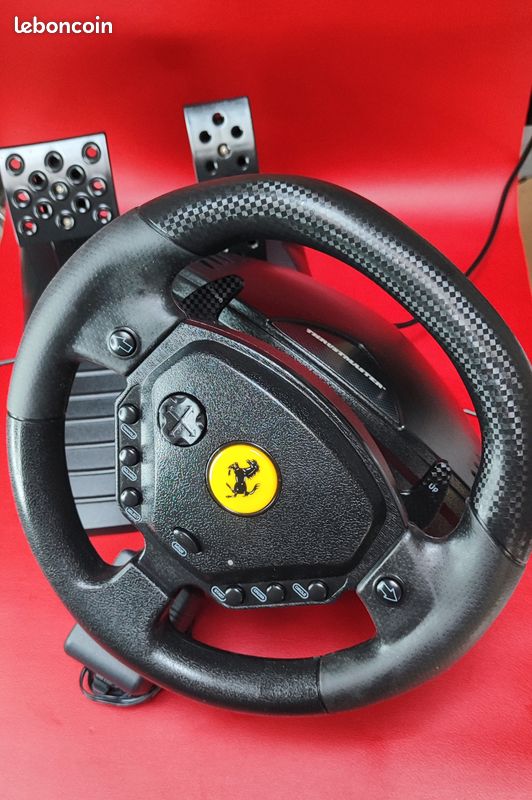 VOLANT FORCE PS2 "ENZO FERRARI" thrustmaster (image 1)