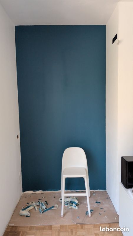1L peinture bleu paon Dulux Valentine (image 4)