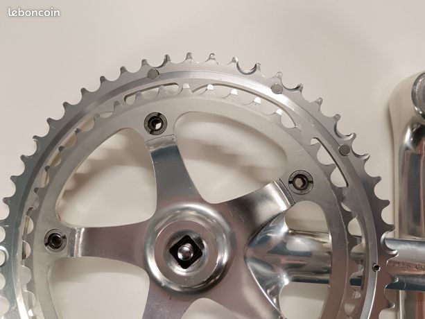 Pédalier Campagnolo Croce D'Aune B040 – Pantographié – 170 Mm – Double Plateau – Italie