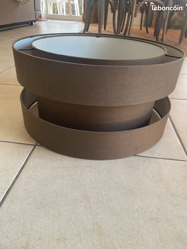 Abat jour double 50 cm (image 1)