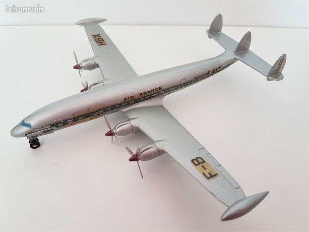 AVION LOCKHEED SUPER G Constellation AIR FRANCE - DINKY TOYS 60C - 1957