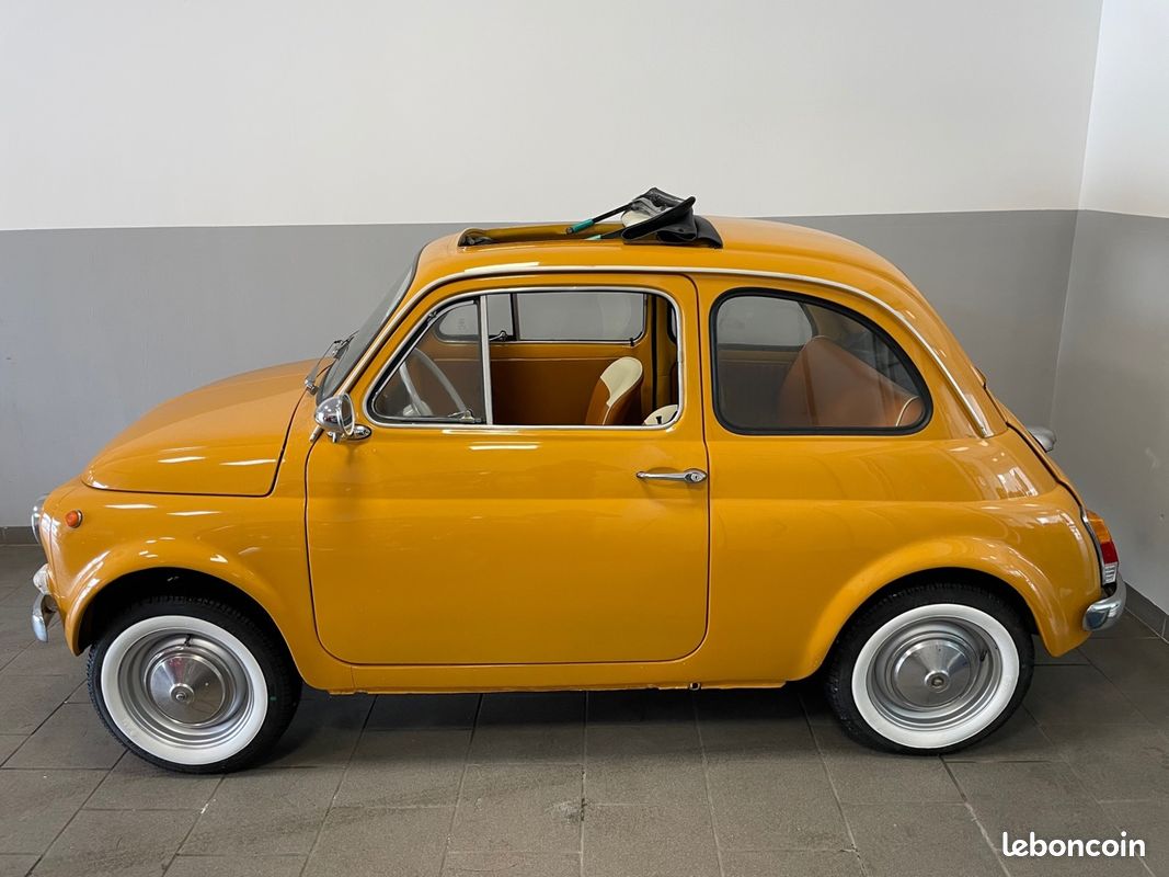 FIAT 500 F compteur rond restaurée (image 2)