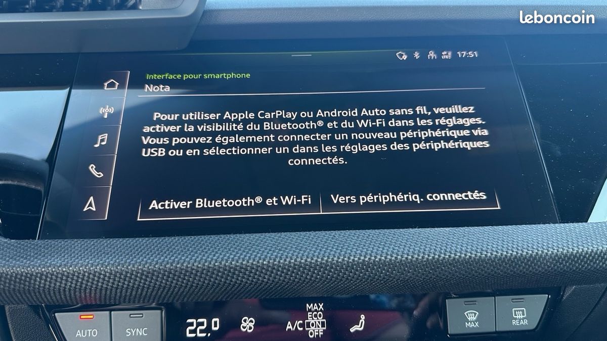 Audi A3 SPORTBACK 2.0 TDI 150CH S LINE S TRONIC 7 (image 26)