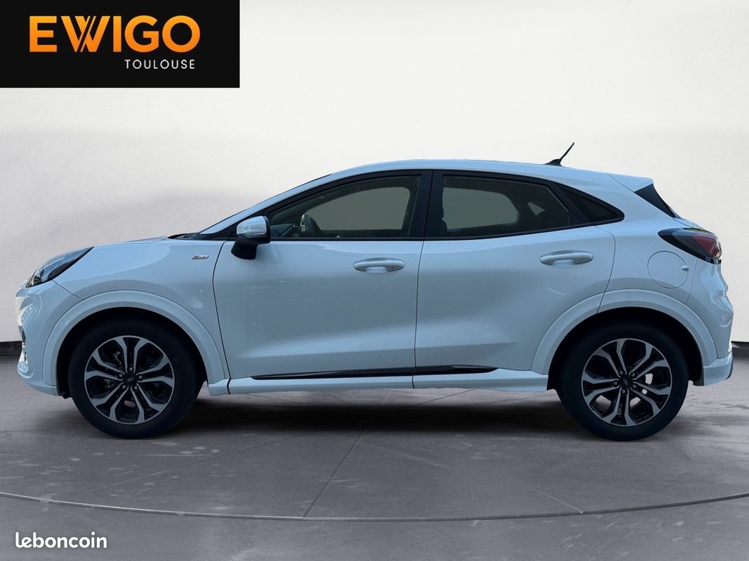 Ford puma 1.0 flexfuel ethanol 125 ch hybrid mhev st-line carplay radar de recul (image 17)