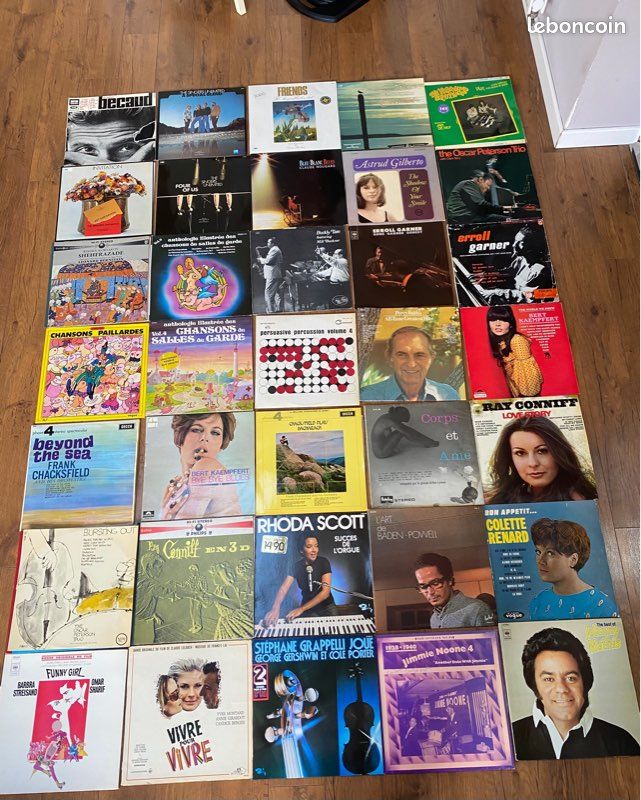 Disques vinyles 33T/45T/78T (image 1)