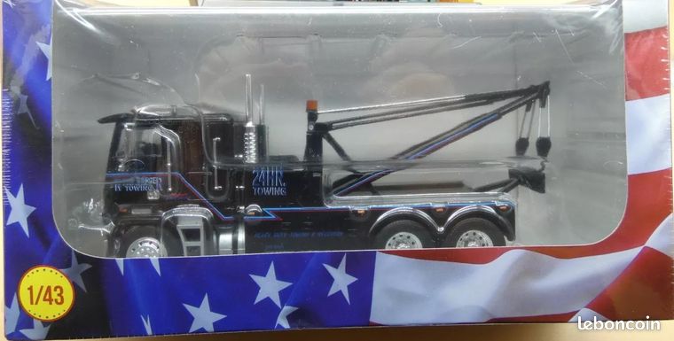 FREIGHTLINER FLA 1987 Camion Américain Altaya 1/43 dépanneuse Neuf EUR 40,00 - FR