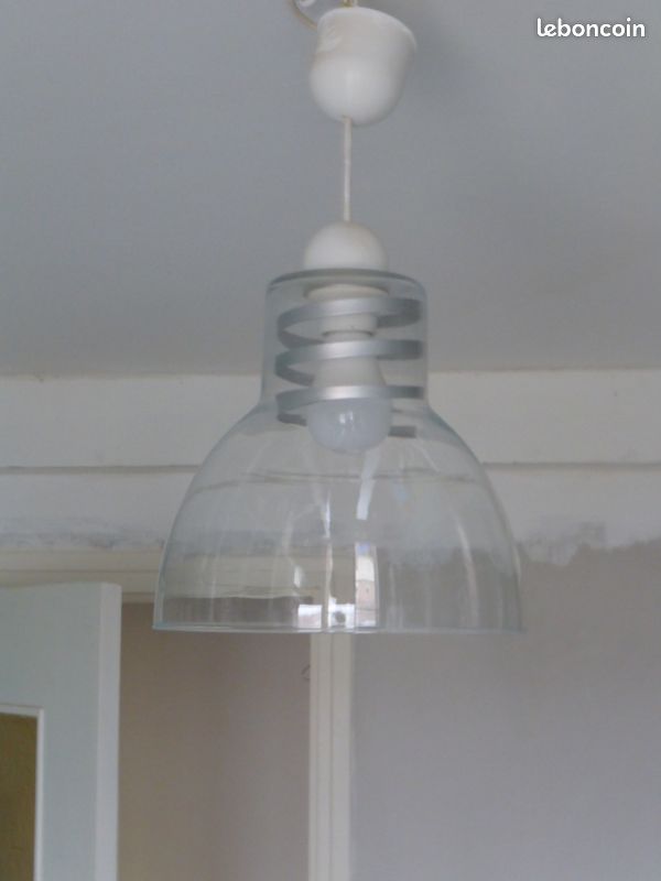 Lustre / suspension verre (image 5)