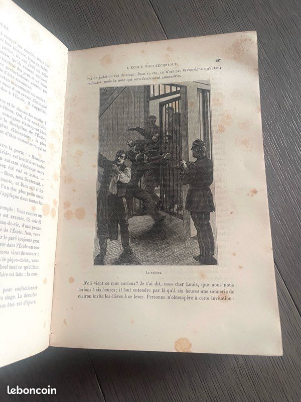 Nos Grandes Écoles Militaires et Civiles – Louis Rousselet – Hachette 1888 – Reliure rouge et or (image 8)