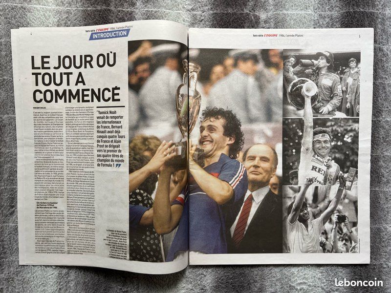 L'Equipe Journal Du 10/08/1984 – JO Jeux Olympiques – Édition Originale