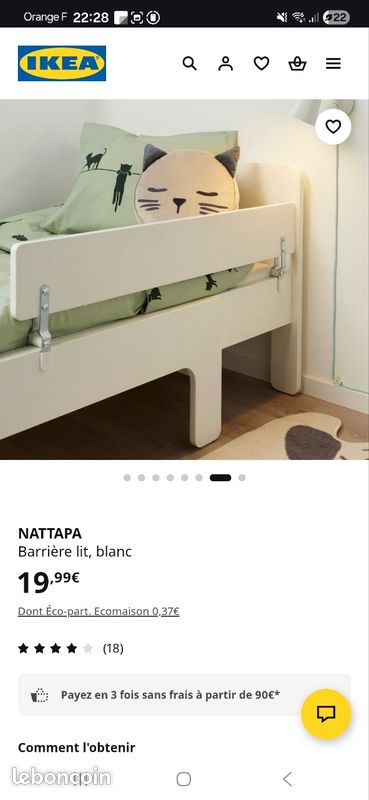 Lit enfant extensible complet slakt (image 5)