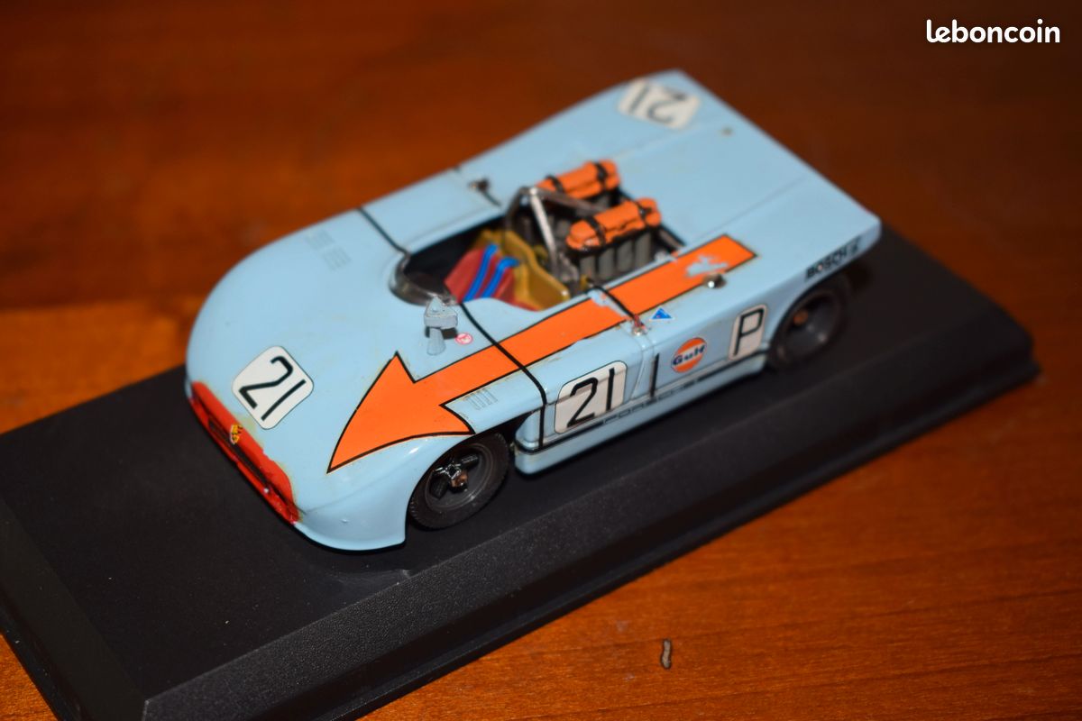 Porsche 908/03 #21 - 1000 km nurburgring 1970 GULF 1/43 (image 1)
