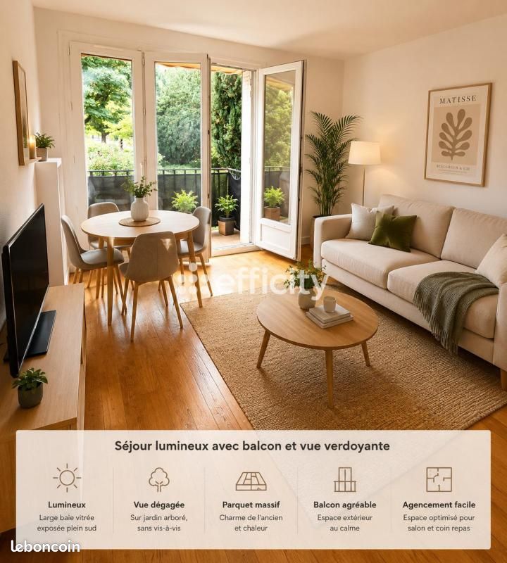 Appartement 3 pièces 54 m² · à Châtillon · 54 m² · 299 000 €