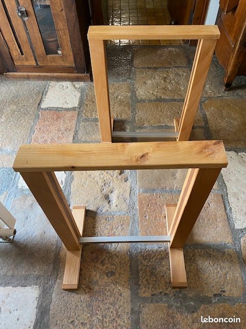 Tréteaux en bois (image 1)