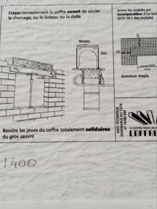 Volet roulant neuf 80"140 (image 6)